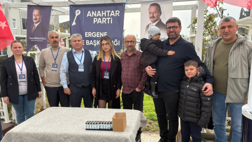 Anahtar Parti Ergene Teşkilatı Marmaracık’ta Halkla Buluştu