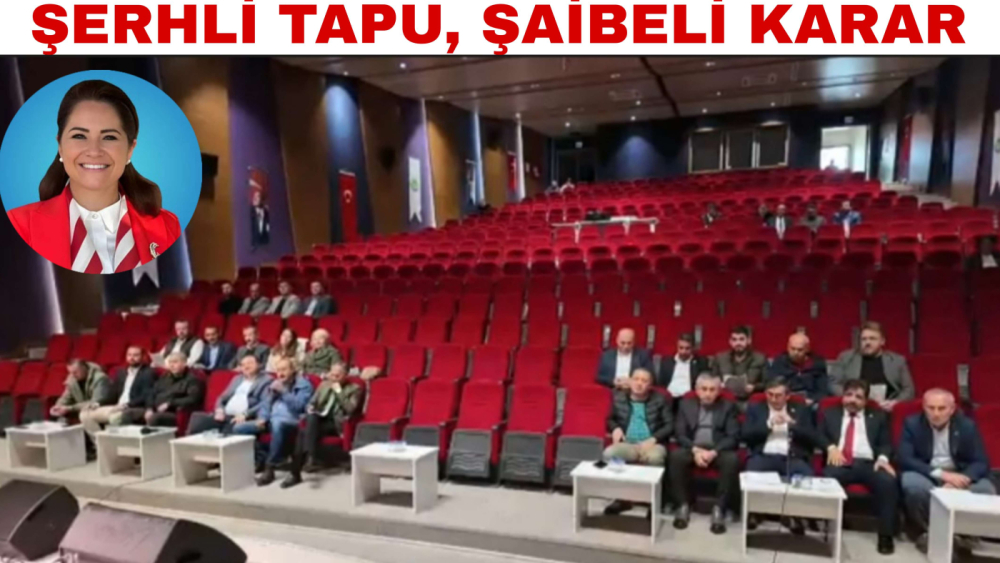 ERGENE’DE KANUNSUZLUK KURUMSALLAŞTI: ŞERHLİ TAPU, ŞAİBELİ KARAR
