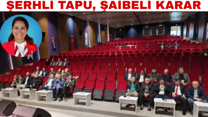 ERGENE’DE KANUNSUZLUK KURUMSALLAŞTI: ŞERHLİ TAPU, ŞAİBELİ KARAR