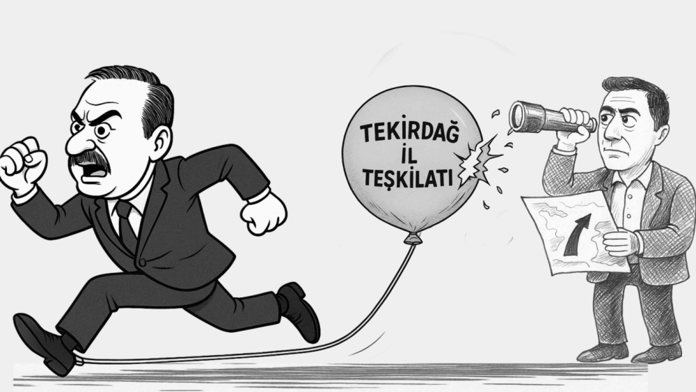 ANAHTAR PARTİ TEKİRDAĞ İL TEŞKİLATI BALON MİSALİ PATLADI