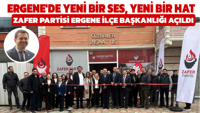ERGENE'DE YENİ BİR SES, YENİ BİR HAT